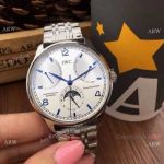 Best Copy IWC Portuguese Watch Stainless Steel 44mm Watch Face